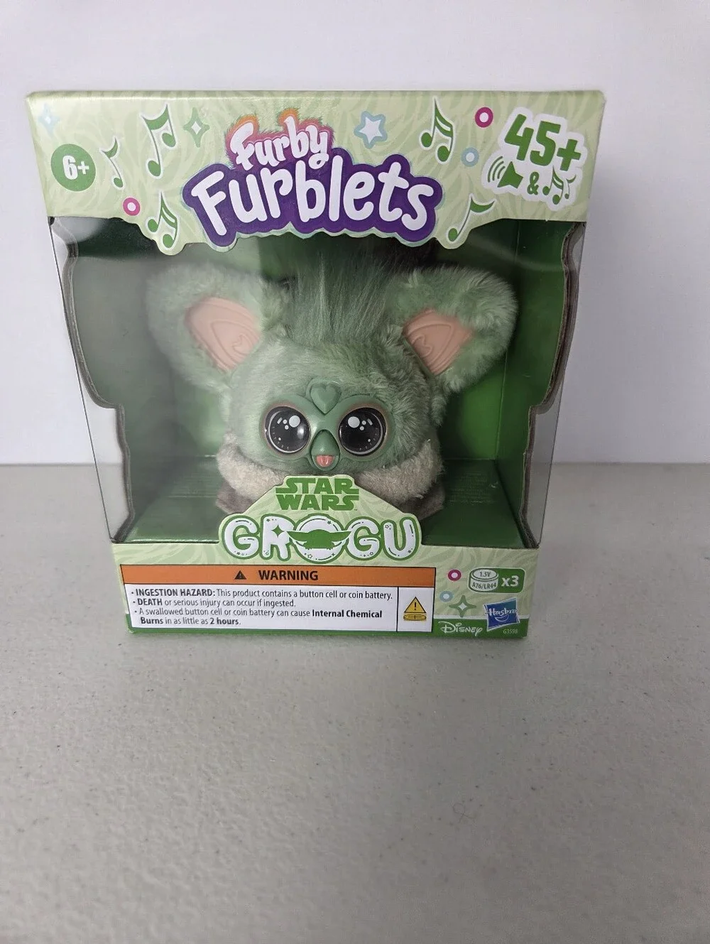 Furby Furblets Star Wars Grogu Electronic Plush Officially Licensed Toy